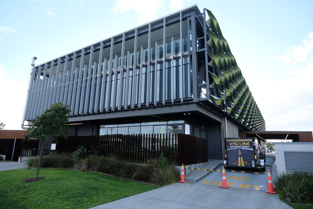 Disability parking spot markings